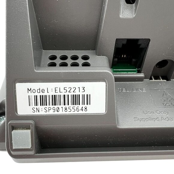 AT&T Cordless Phone System Digital Answering Machine EL 52213 Tested & Working C - Picture 9 of 16